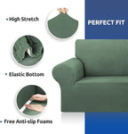 KEKUOU Stretch Single Sofa Slipcover 1 Piece Couch Sofa Cover Furniture - Image 3