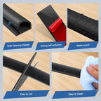 Silicone Cord Covers for Wires on Wall Cord Hider Self-Adhesive