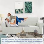 ZNSAYOTX 1 Piece Jacquard Couch Covers - Image 2