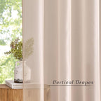 NICETOWN Taupe Sheer Curtains 54 inch Length, Grommet Voile Sheer Lightweight & - Image 3