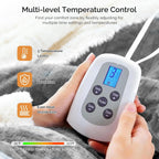 Heated Blanket Electric Blanket Twin 62"x84" Fast Heating