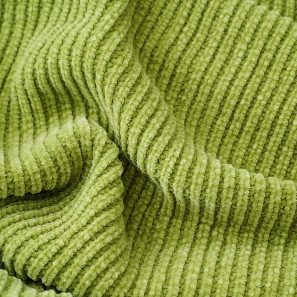 Battilo Lime Green Throw Blanket for Couch, 50"x60"