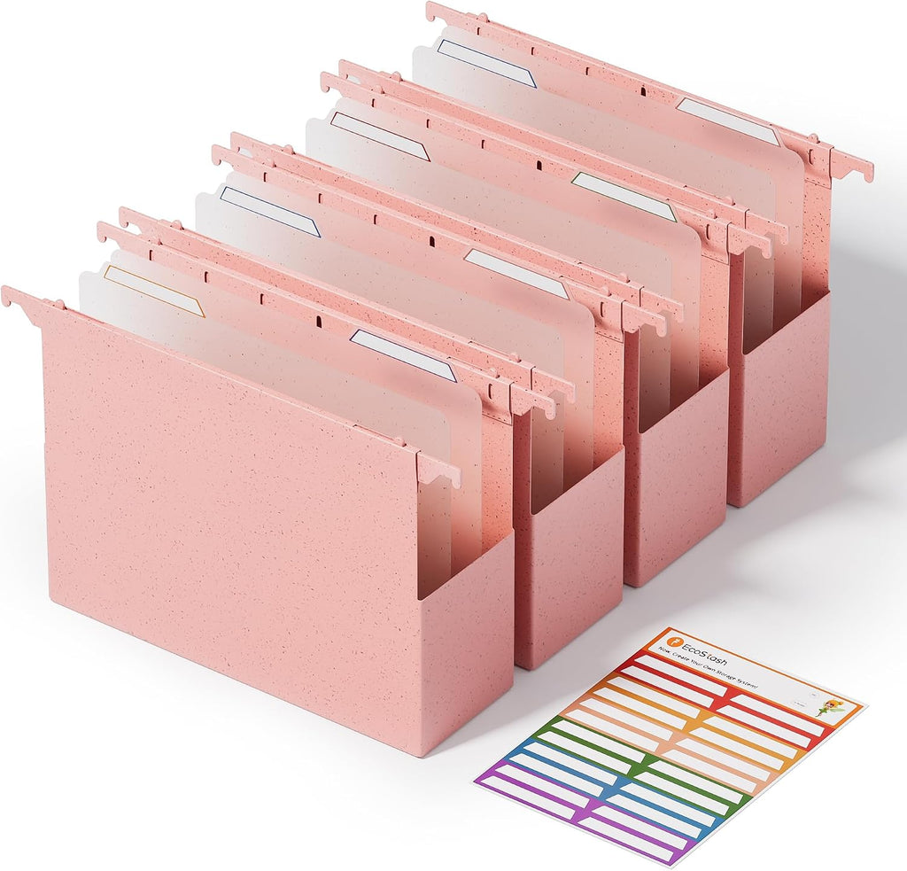 EcoStash Wheat Straw Expanding Hanging File Folders