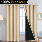 Yakamok 100% Blackout Curtains - Image 2