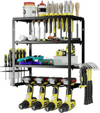 AZERPIAN Power Tool Organizer Heavy Duty Wall Mount Drill Tools Holder