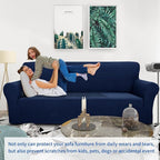 ZNSAYOTX 1 Piece Jacquard Couch Covers - Image 2