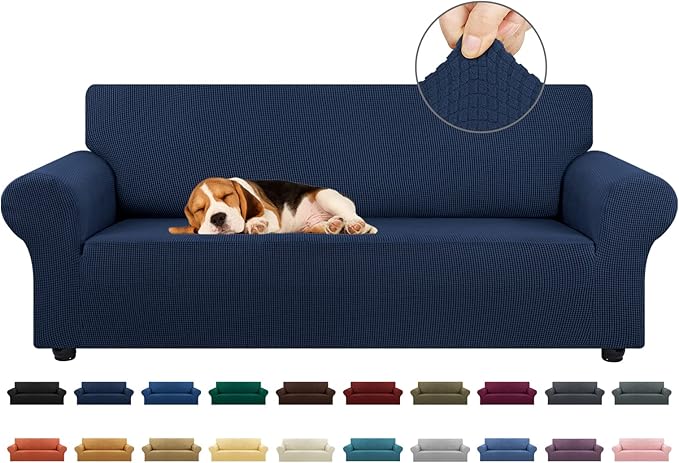 KEKUOU Stretch Sofa Cover Slipcover ，Couch Covers by KEKUOU