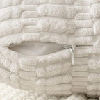 MIULEE Pack of 2 Corduroy Decorative Euro Sham Throw Pillow Covers 24x24 Inch - Image 3