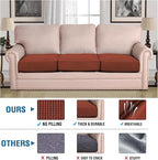H.VERSAILTEX Super Stretch Couch Cushion Covers Sofa Cushion Slipcovers - Image 5