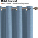100% Blackout Shield Curtains, 2 Panels, Grommet Top, Thermal Insulated - Image 5