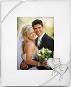 Lenox True Love 8x10 Wedding Silverplate Picture Frame