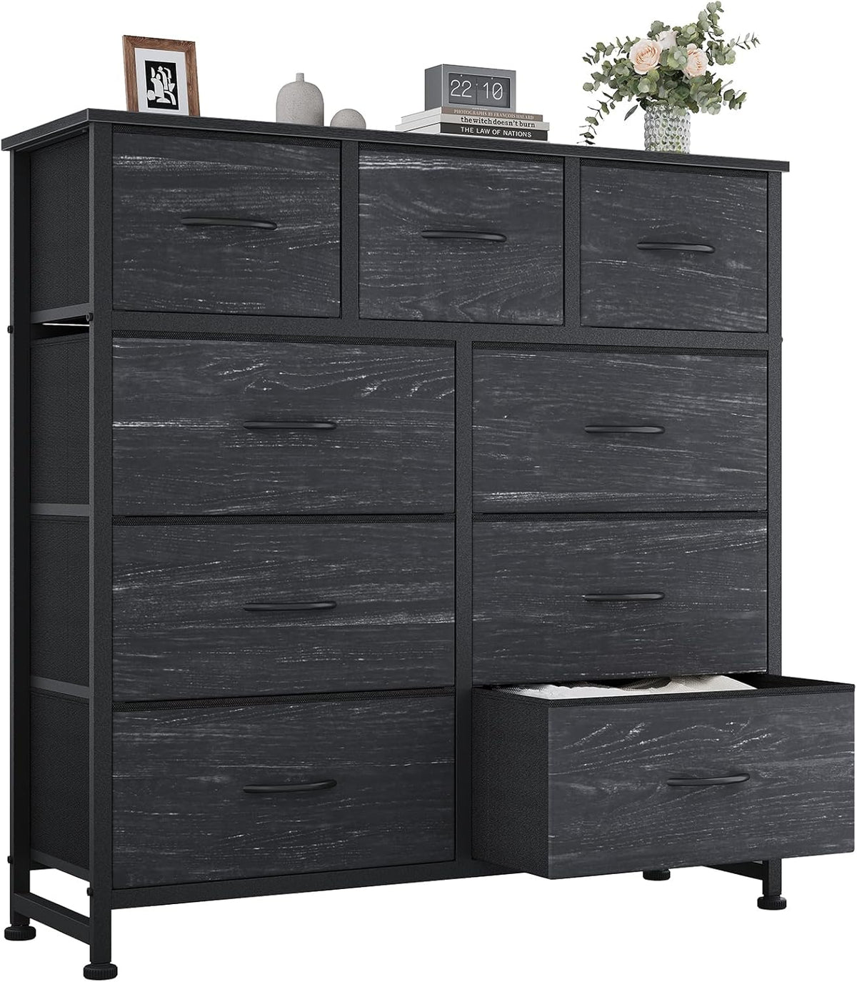 OLIXIS 9 Drawer Tall Dresser for Bedroom, Closet Organizers and Storage