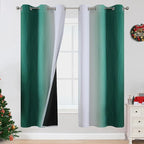 Estelar Textiler Full Room Darkening Blackout Curtains 72 Inch Length 2 Panels by ESTELARTEXTILER