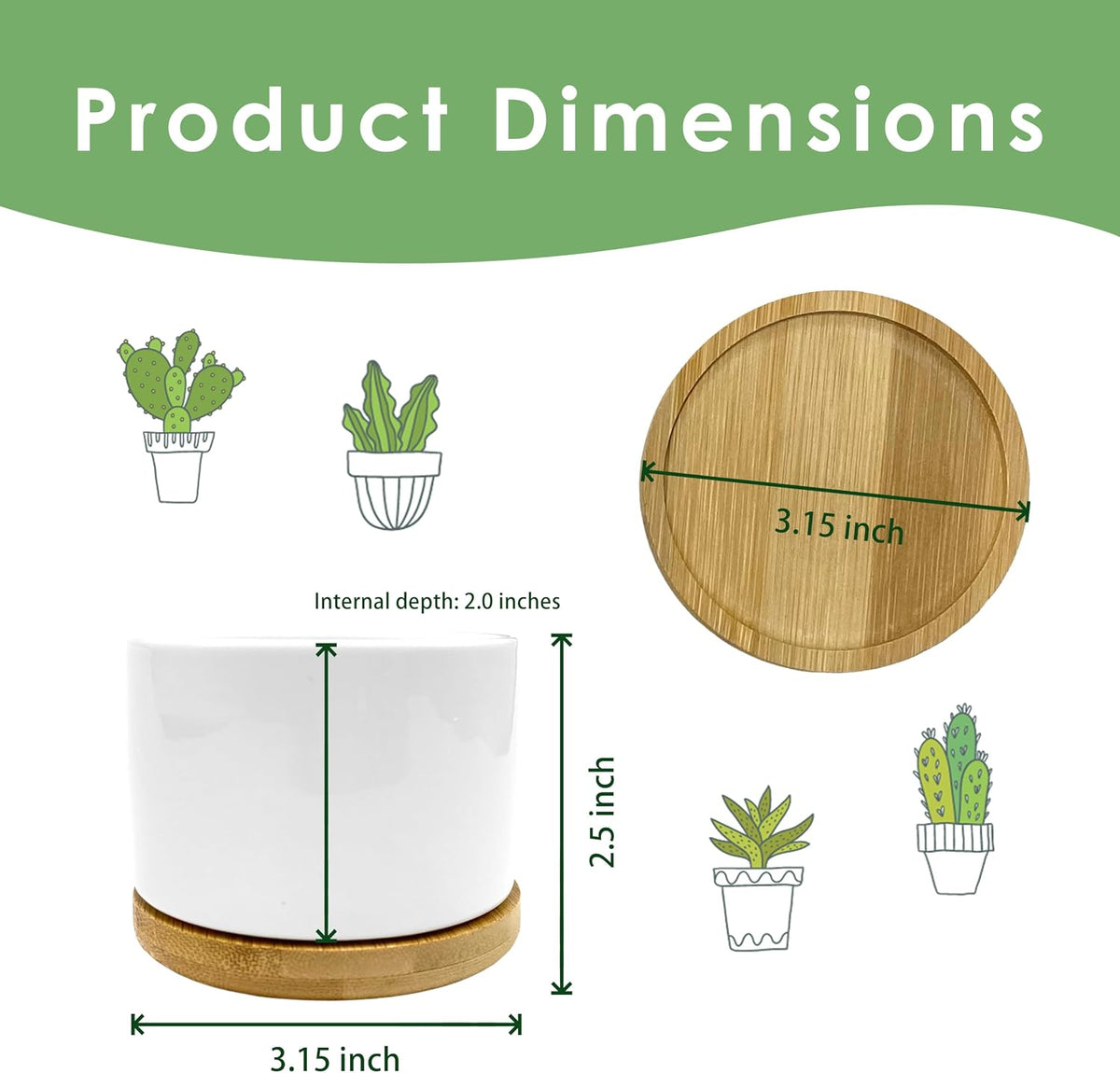 Howdy Western Plant Pots Succulent Planters