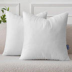 MIULEE Set of 2 Throw Pillow Inserts 26x26 Inches, Non-Woven Decorative Pillow by MIULEE