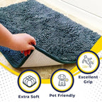 Muddy Mat® | Super Absorbent Door Mat Indoor, Microfiber Quick Dry Chenille - Image 2
