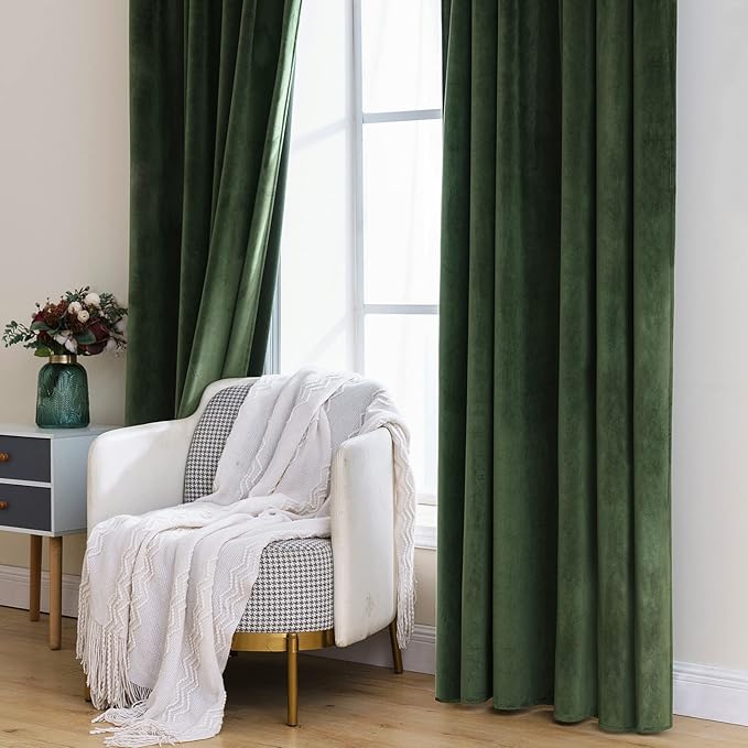 MIULEE Velvet Curtains 100 inches - Image 7