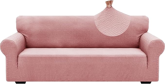 ZNSAYOTX 1 Piece Jacquard Couch Covers by ZNSAYOTX