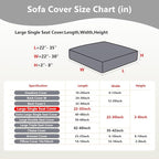 Couch Cushion Covers for Sofa Couch Covers Wear-Resistant Universal Sofa Cover - Image 3
