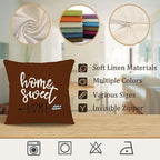 YCOLL Pillow Covers 18x18 Set of 4, Modern Sofa Throw Pillow Cover Decorative - Image 6