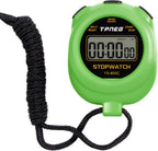 Simple Stopwatch Timer - Easy to Use, Set Up, Read, and Carry - Large Display - On/Off, AAA Battery - Ideal for Coaches, Track and Field, Soccer Referees, Sports, Classroom