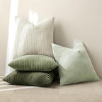 MIULEE Decorative Throw Pillow Covers Set of 4 Summer Light Green Gradient - Image 4