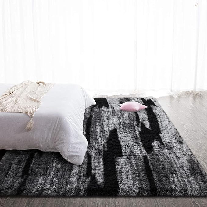 TWINNIS Super Soft Shaggy Rugs Fluffy Carpets, 5x8 Feet, Indoor Modern Plush - Image 5