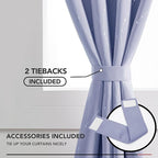 Deconovo Blackout Curtains, Thermal Insulated Soundproof Drapes - Image 4