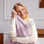 Whale Flotilla Extra Large Fuzzy Fleece Throw Blanket - Image 7