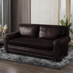 Leather Look Couch Cushion Covers Sofa Seat Slipcovers Sets Couches Furniture - Image 8