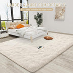 LOCHAS Ultra Soft Indoor Modern 10x14 Area Rugs Fluffy Living Room Carpets - Image 2