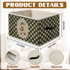 Goose Nursery Decor,Western Goose Storage Bins Box
