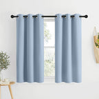 NICETOWN Blackout Bedroom Curtains 50 inches Long by NICETOWN