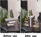 Decorative-Bookends Birds Book-Ends Heavy Duty - Unique Book Ends to Hold Books Heavy Duty Antique Book Stoppers for Shelf Office Desk Books Stand Organizer 2.3 LBS 4.75 * 4 * 6 in Newman House Studio