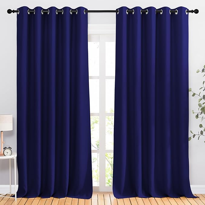NICETOWN Bedroom Blackout 110 inch Curtains by NICETOWN