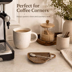 Ceramic Coffee Spoon Rest Spoon Holder for Coffee Bar