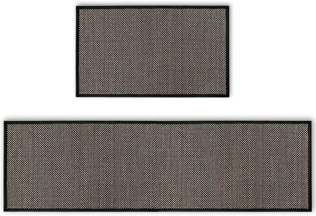 Artoid Mode Non-Skid Kitchen Rugs and Mats Set of 2-17x29 + 17x60