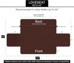 U-NICE HOME Loveseat Sofa Cover Reversible Couch Covers - Image 6