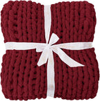 Bigacogo Chunky Knit Throw Blanket - Image 7