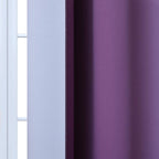 Yakamok Room Darkening Ombre Curtains 84 Inch Length, Light Blocking Grommet - Image 7