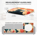 8Pcs Outdoor Cushion Covers, Patio Cushion Covers, Stretch Elastic Slipcovers - Image 2