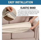 H.VERSAILTEX Velvet Stretch Individual Couch Cushion Cover Plush Cushion - Image 5