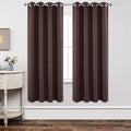 Joydeco Blackout Curtains 72 inches Long 2 Panels Set, Thermal Insulated Long by JOYDECO