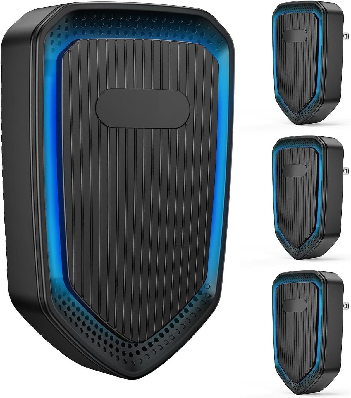 Plug In Negative Ion Air Purifiers Air Ionizers Quiet Air Freshener for Home Bedroom Office Basement - Portable Mini Air Cleaner Odor, Smoke, Dust, Pet Smell
