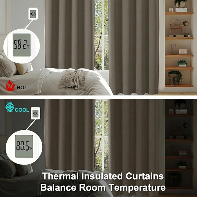 Simplebrand Blackout Extra 10ft Curtains - Image 6