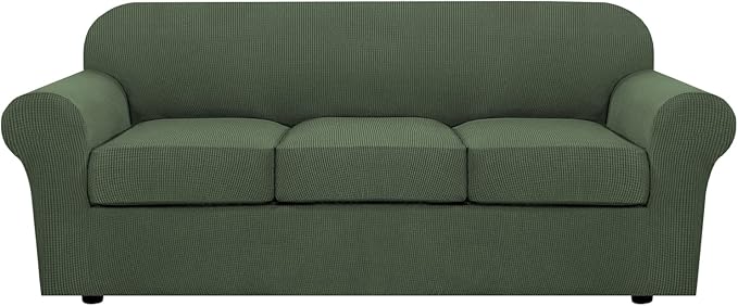 H.VERSAILTEX 4 Piece Stretch Sofa Covers by HVERSAILTEX