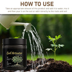 Soil Activator, Soil Revitalizer & Soil Conditioner for Plants, Supports Root Development & Nutrient Absorption for Lawn Garden Indoor Outdoor Plants, 200G