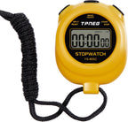 Simple Stopwatch Timer - Easy to Use, Set Up, Read, and Carry - Large Display - On/Off, AAA Battery - Ideal for Coaches, Track and Field, Soccer Referees, Sports, Classroom