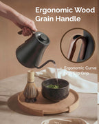 INTASTING Gooseneck Electric Kettle with ±1℉ Temperature Control 0.9 Liter