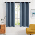 MIULEE Blackout Room Darkening Curtains Thermal Insulated Drapes Solid Window by MIULEE